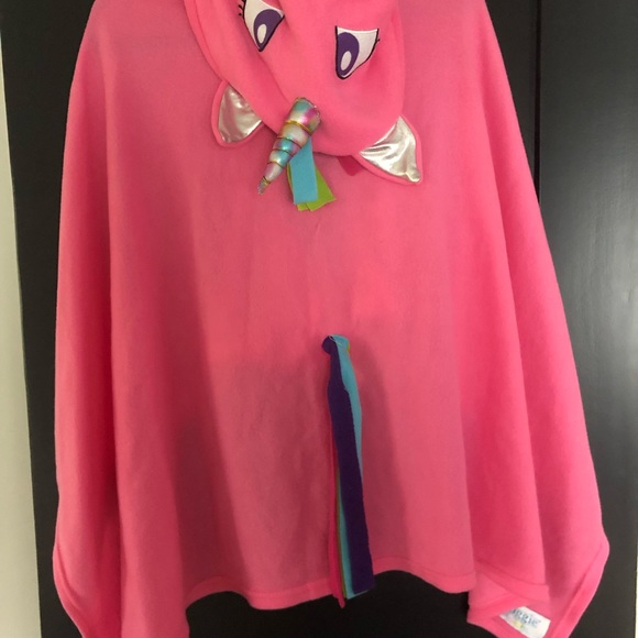 Snuggie Tails Unicorn Soft Hooded, Blanket Robe with Sleeves - Picture 6 of 6